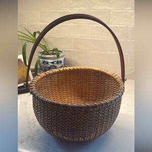 Nantucket Style Woven Basket